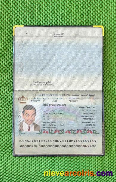 Jordan passport photolook